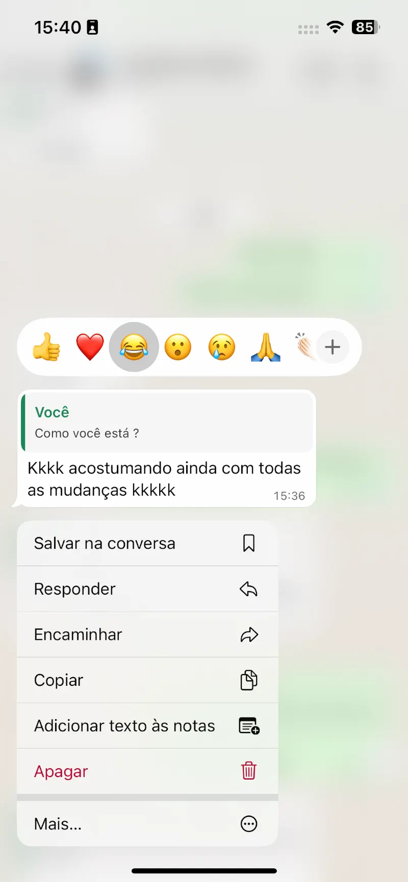 Depoimento sobre Geral