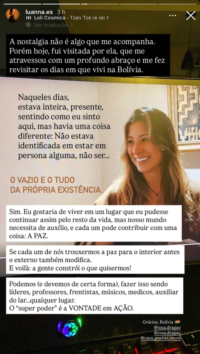 Depoimento sobre Busca da Visão